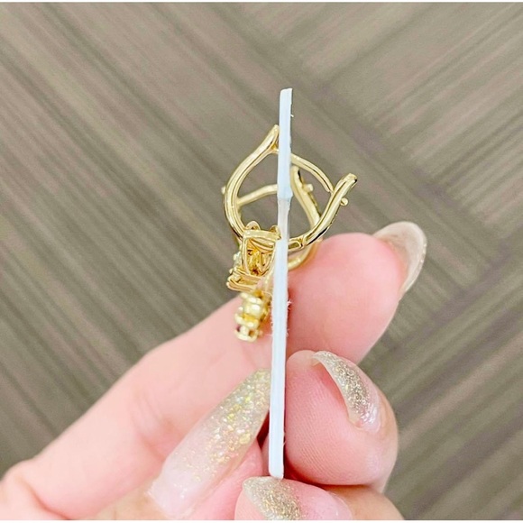 18k drop earring - Picture 4 of 6